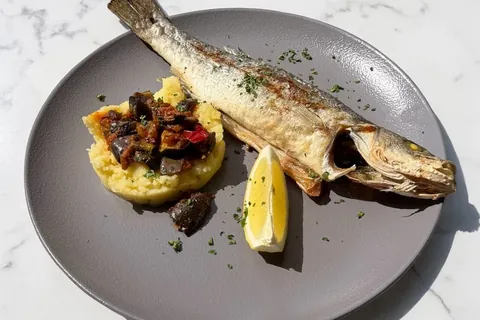 Assiette servie à La Voûte